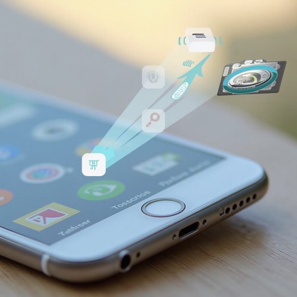 como mover aplicativos para um cartão sd