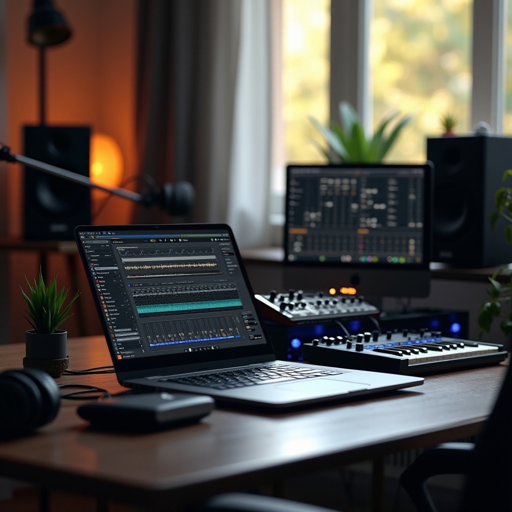 hp notebook pro hudební produkci