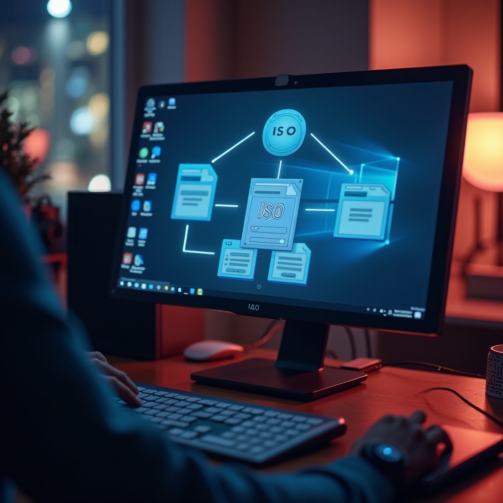 како инсталирати са iso датотеке