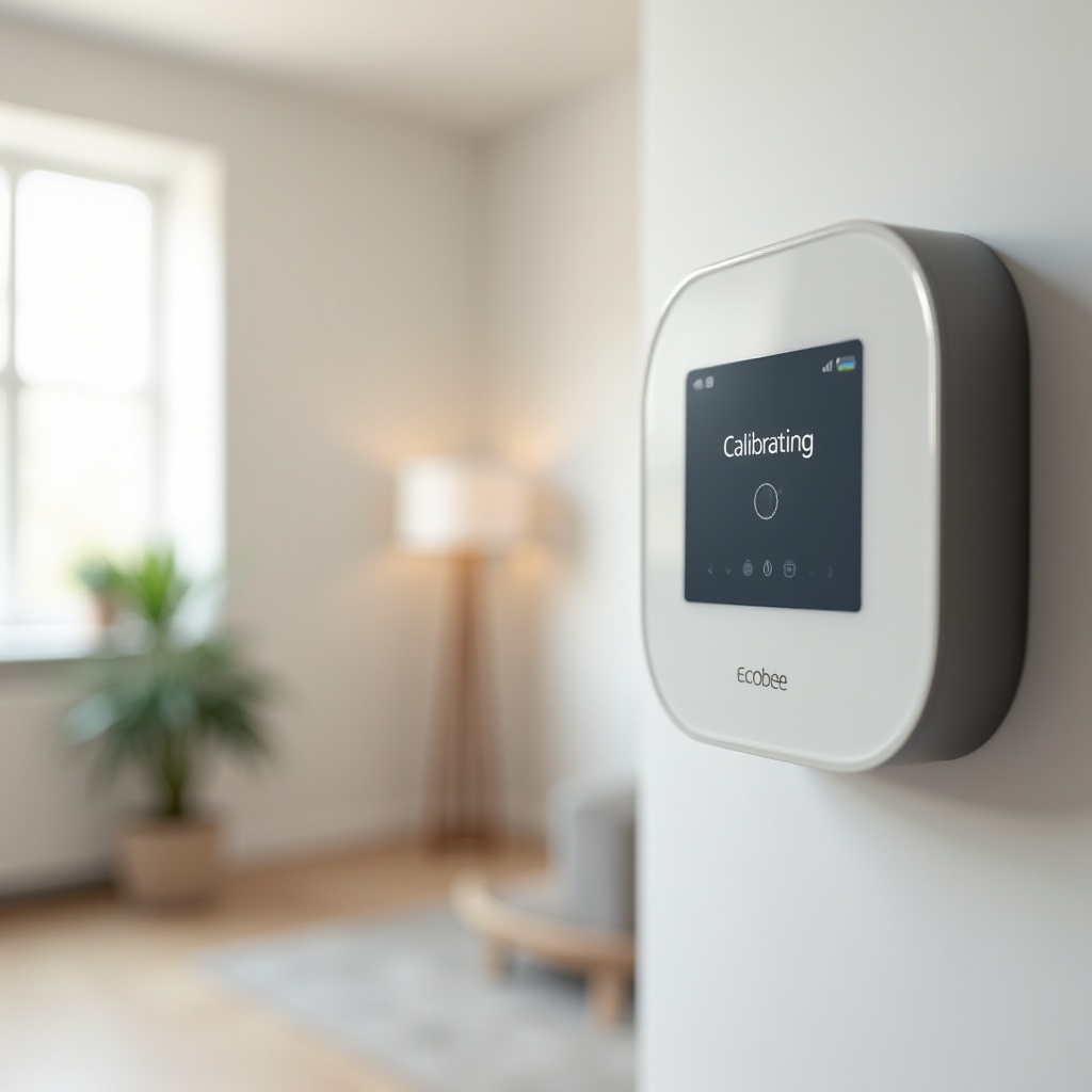 ecobee uvízl na kalibraci