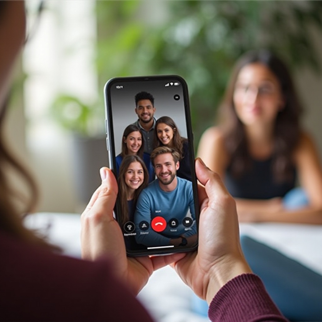 jak zorganizować rozmowę grupową na Facetime na iPhone