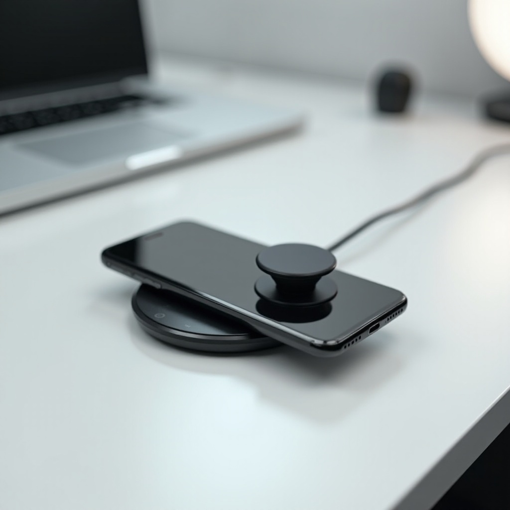os popsockets funcionam com carregamento sem fio