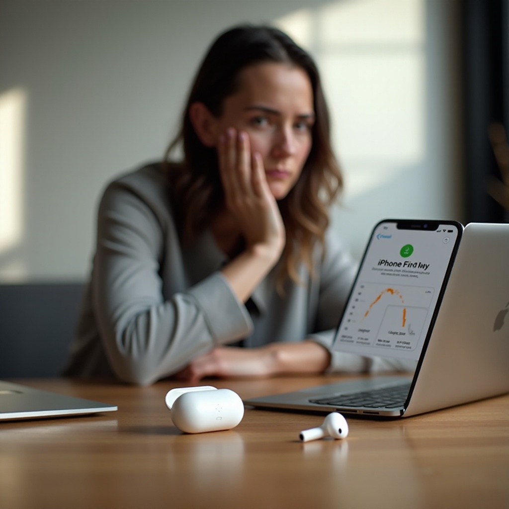 como encontrar AirPods perdidos que estão offline e descarregados