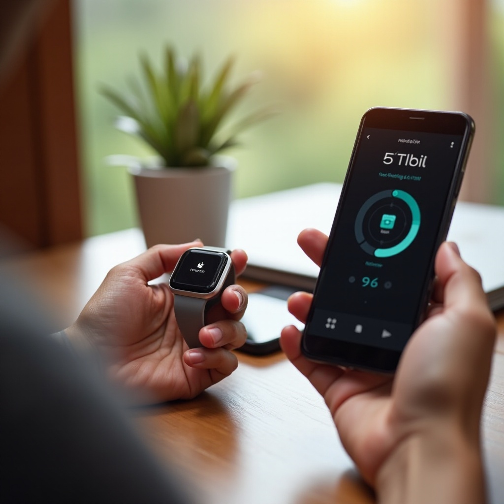 como conectar Fitbit ao Android