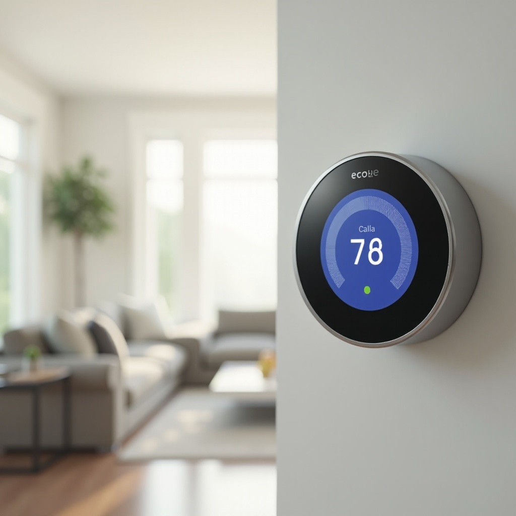ecobee travado em calibração
