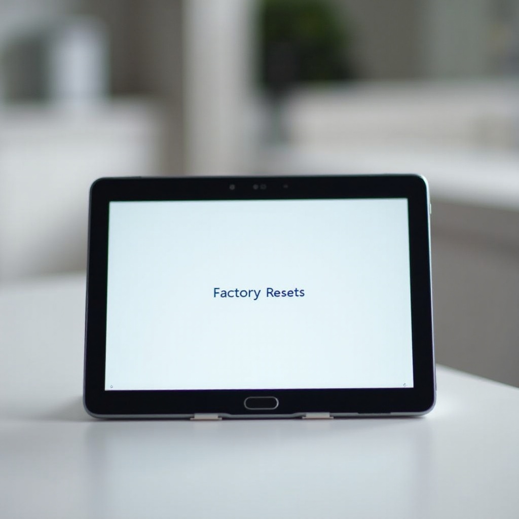 comment réinitialiser aux paramètres d'usine une Samsung Galaxy Tab A
