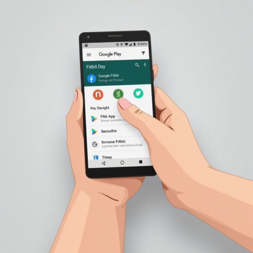 jak połączyć Fitbit z Androidem