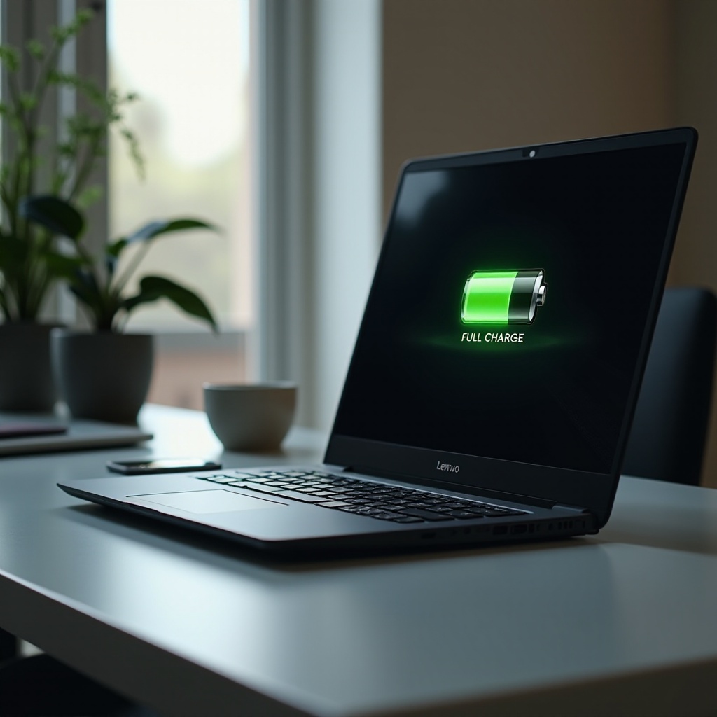 jak długo wytrzymuje bateria w laptopie Lenovo