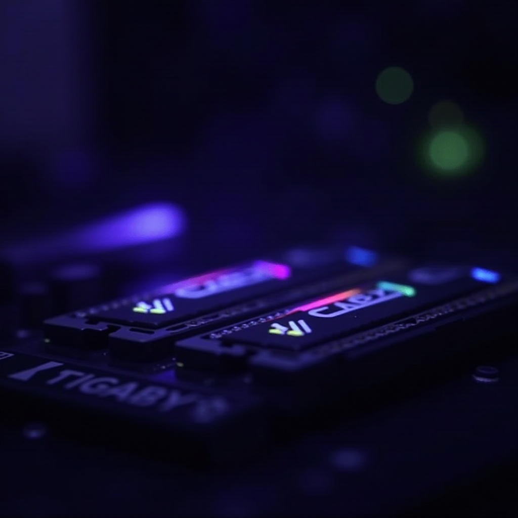 la RAM RVB reste allumée en mode veille sur la carte mère Gigabyte