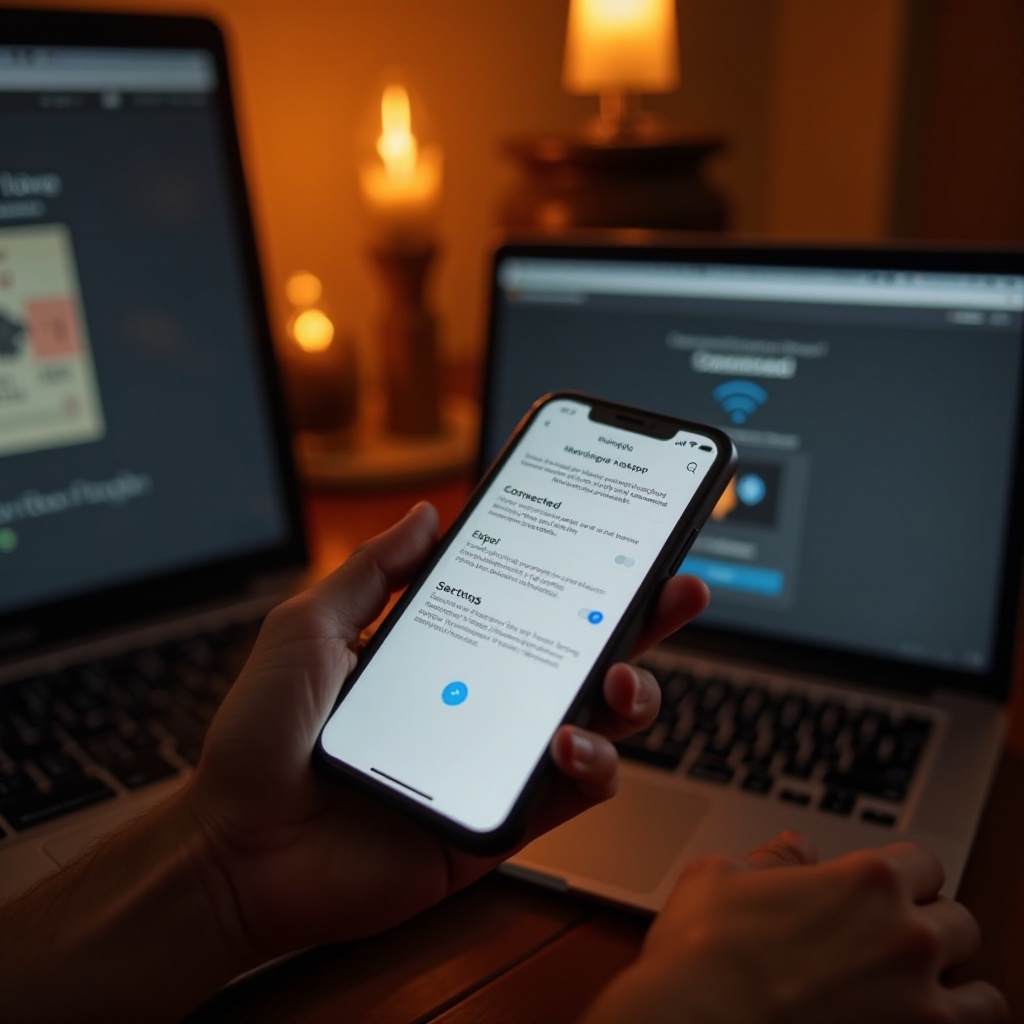 comment utiliser le point d'accès téléphonique pour l'ordinateur portable