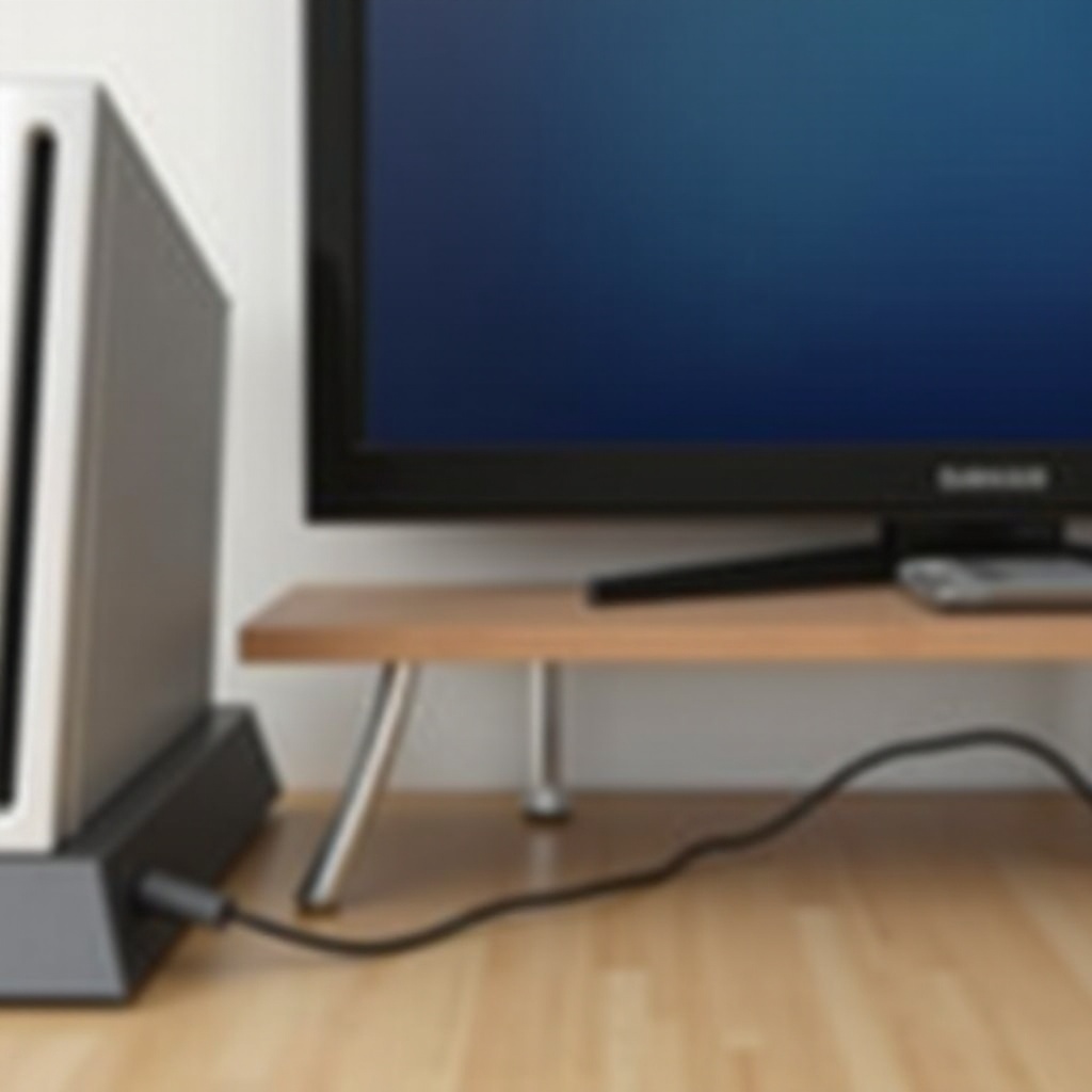 jak připojit Wii k televizi Samsung