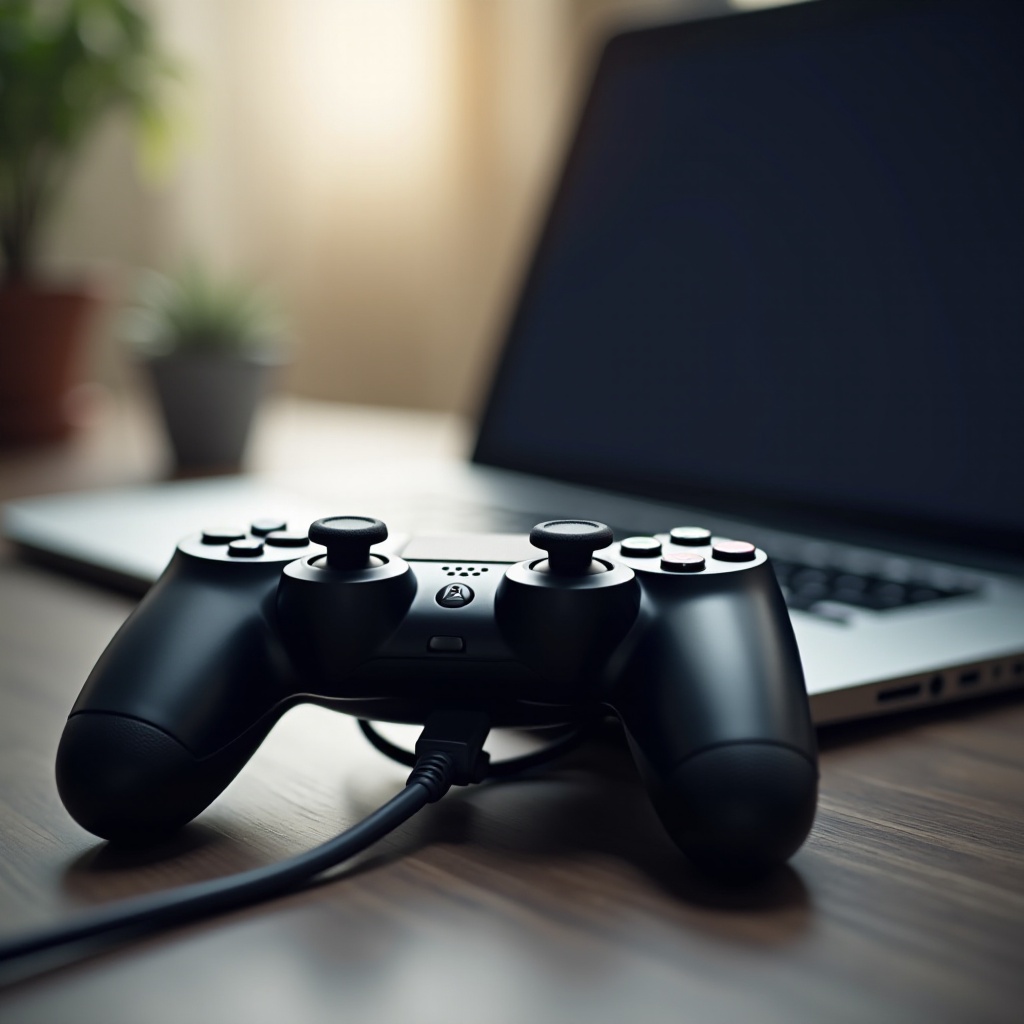 jak připojit ovladač PlayStation 4 k PC