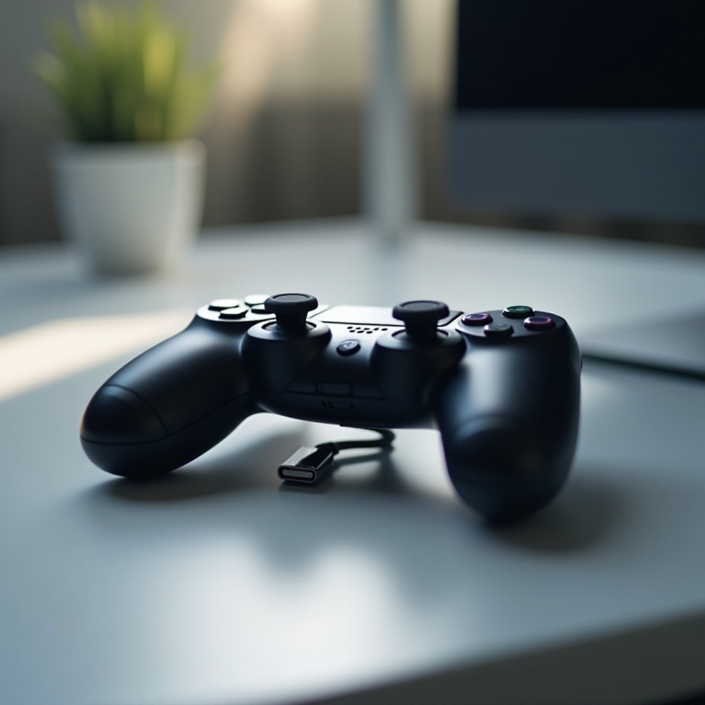 como conectar o controle do PlayStation 4 ao PC