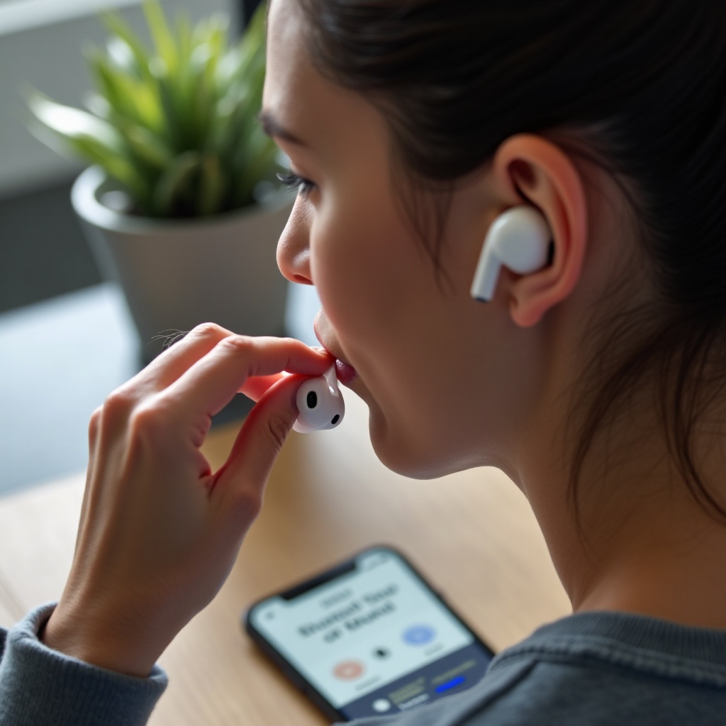 os AirPods têm um som metálico