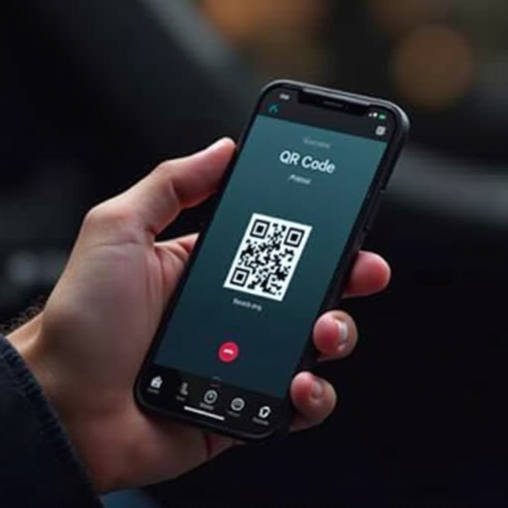 kde je čtečka QR na iPhone