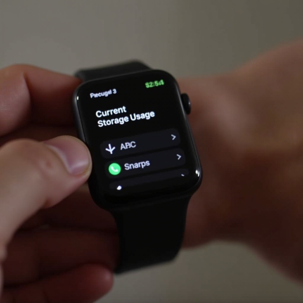jak zwolnić miejsce na zegarku Apple Watch