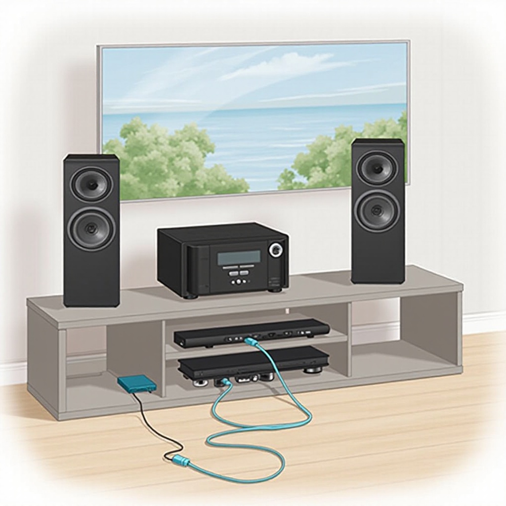 como conectar um subwoofer ao receptor sem saída de subwoofer