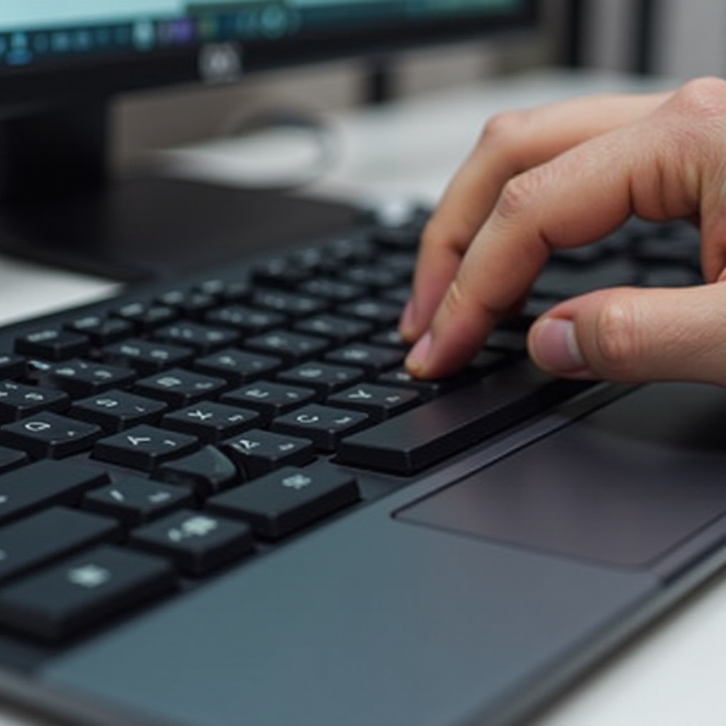como posso consertar o meu teclado do computador