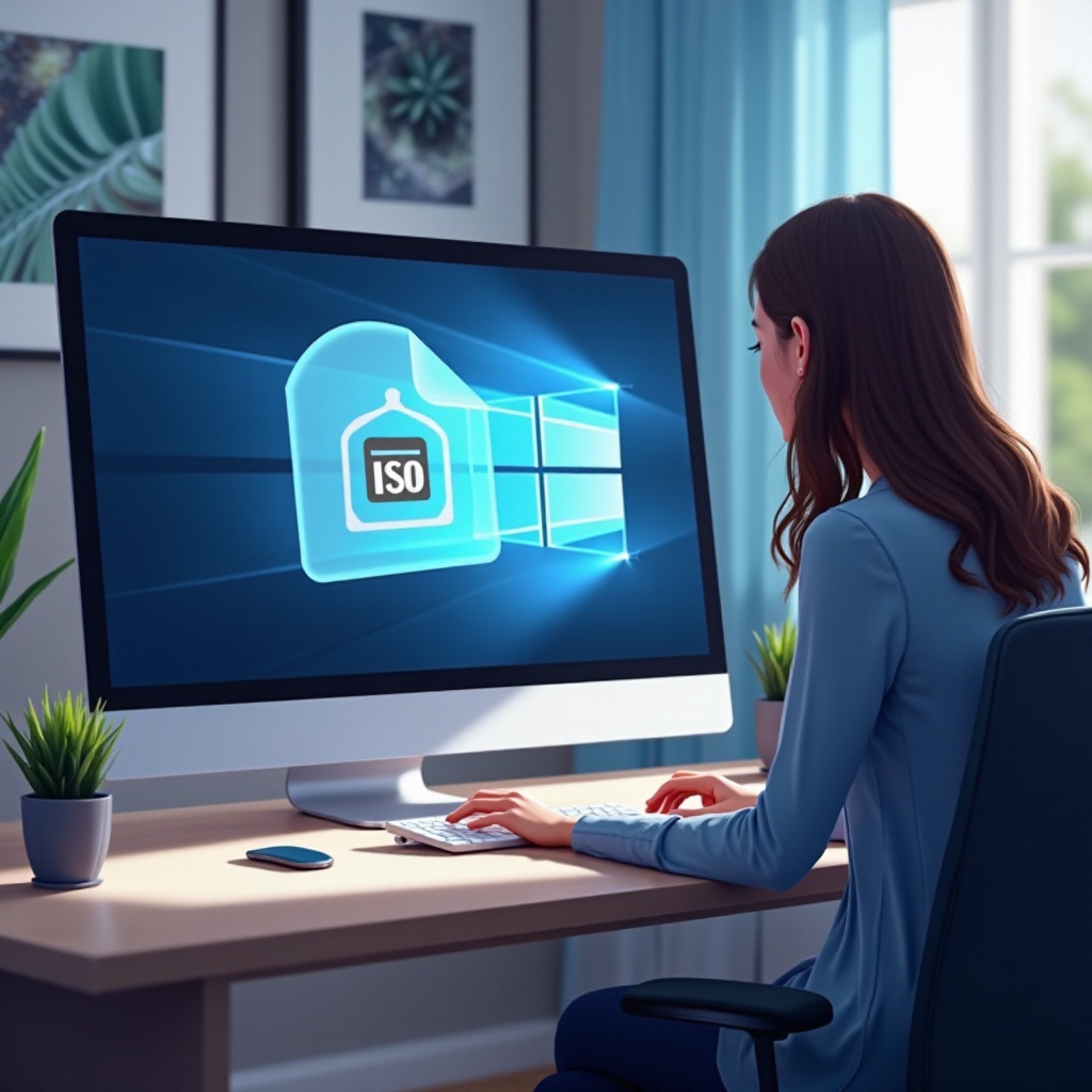 comment installer à partir d'un fichier iso