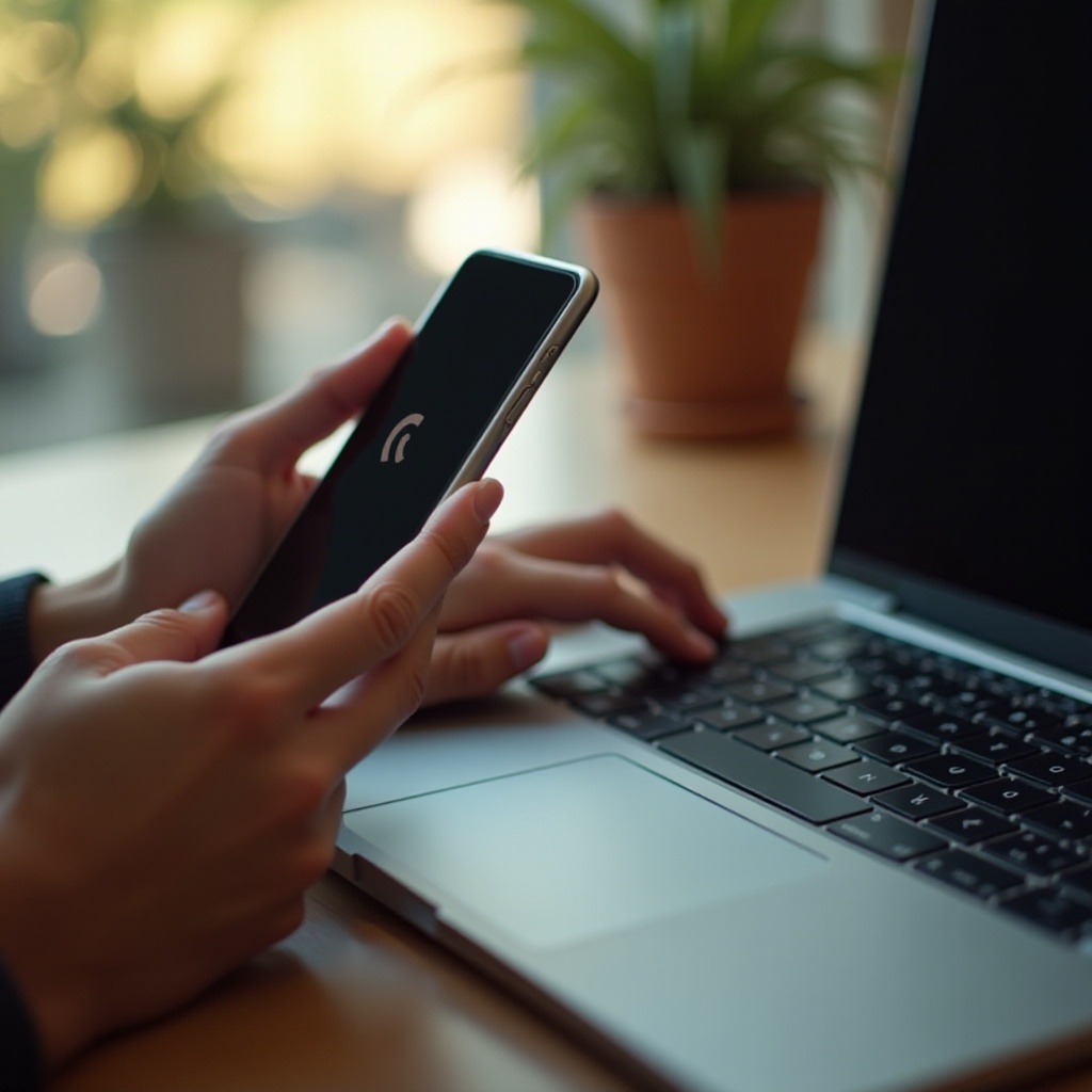 kako koristiti telefon hotspot za laptop