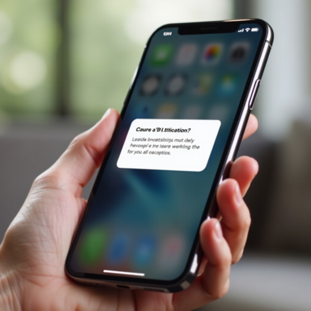 bannières dans l'iPhone