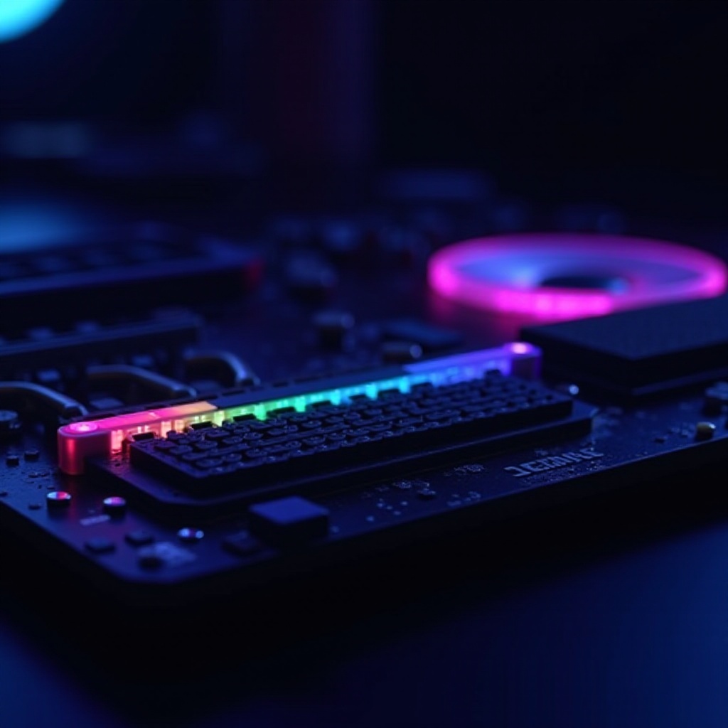 pamięć RAM RGB pozostaje włączona w trybie uśpienia na płycie głównej Gigabyte