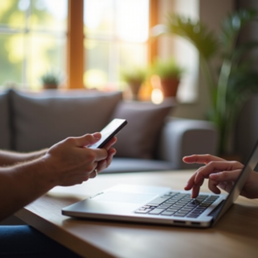 jak používat telefonní hotspot pro notebook