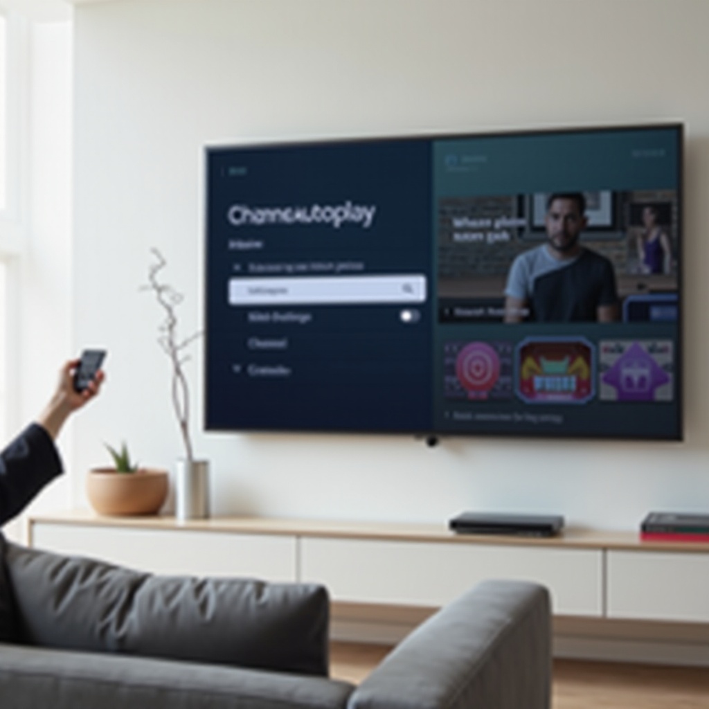 jak zatrzymać automatyczne odtwarzanie Samsung TV Plus