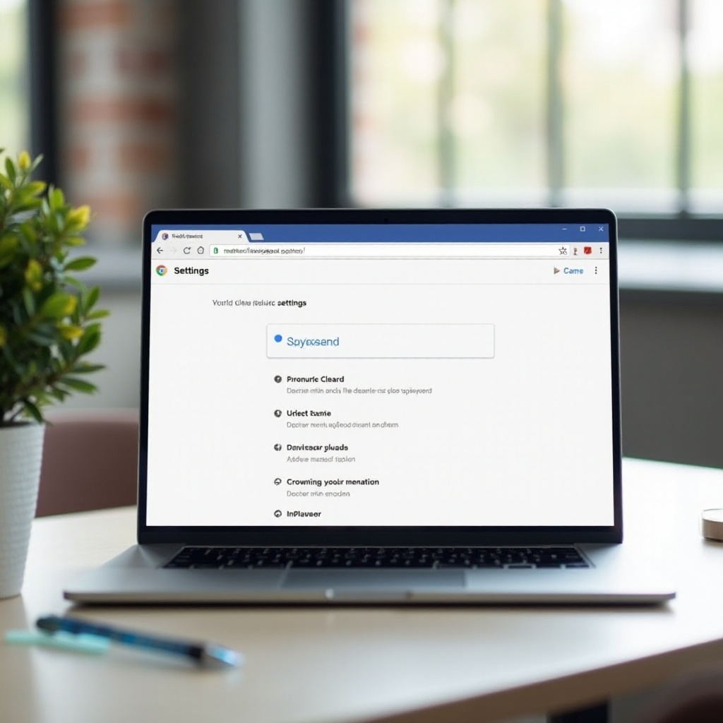 jak vymazat prohlížeč na Chromebooku