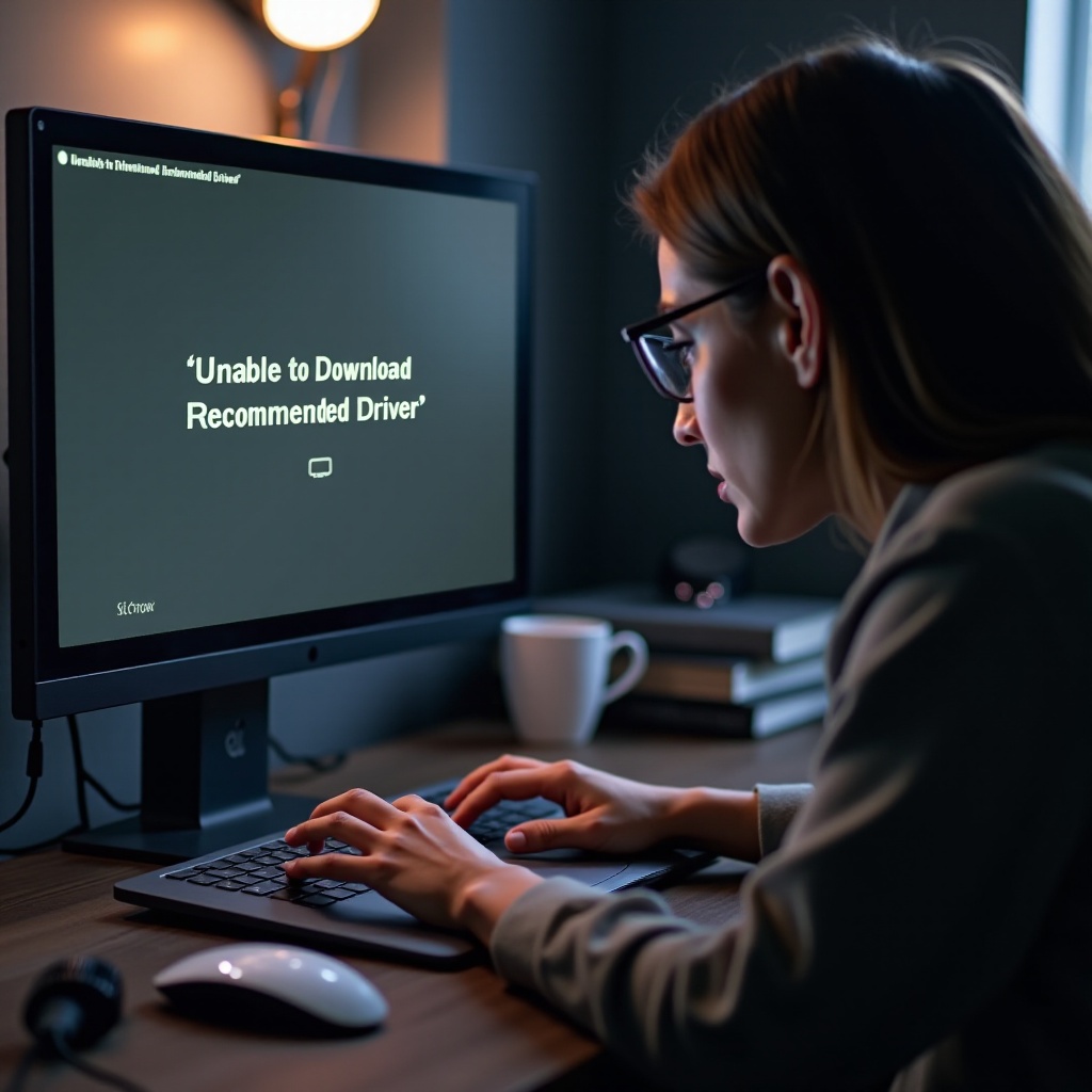 nije moguće preuzeti preporučeni drajver